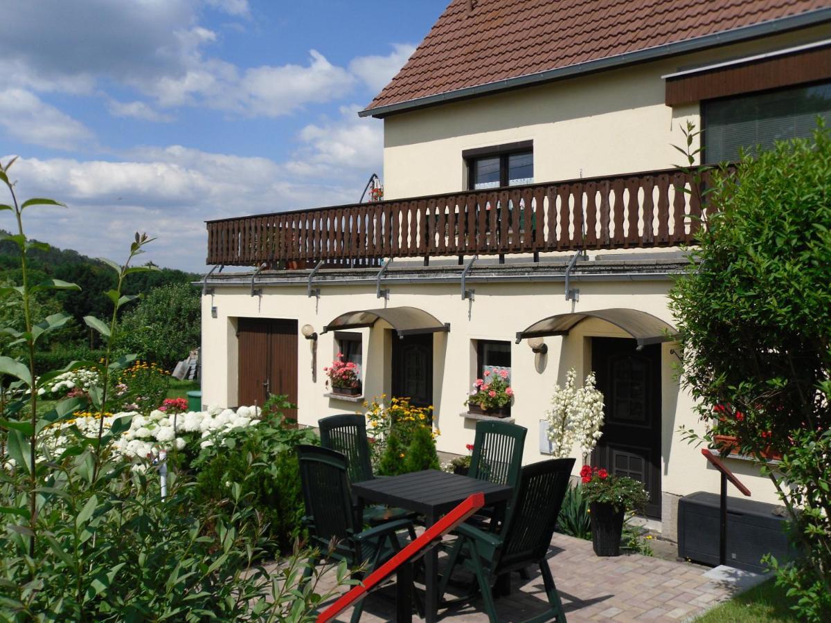 Ferienwohnung Hartmann Papstdorf Esterno foto