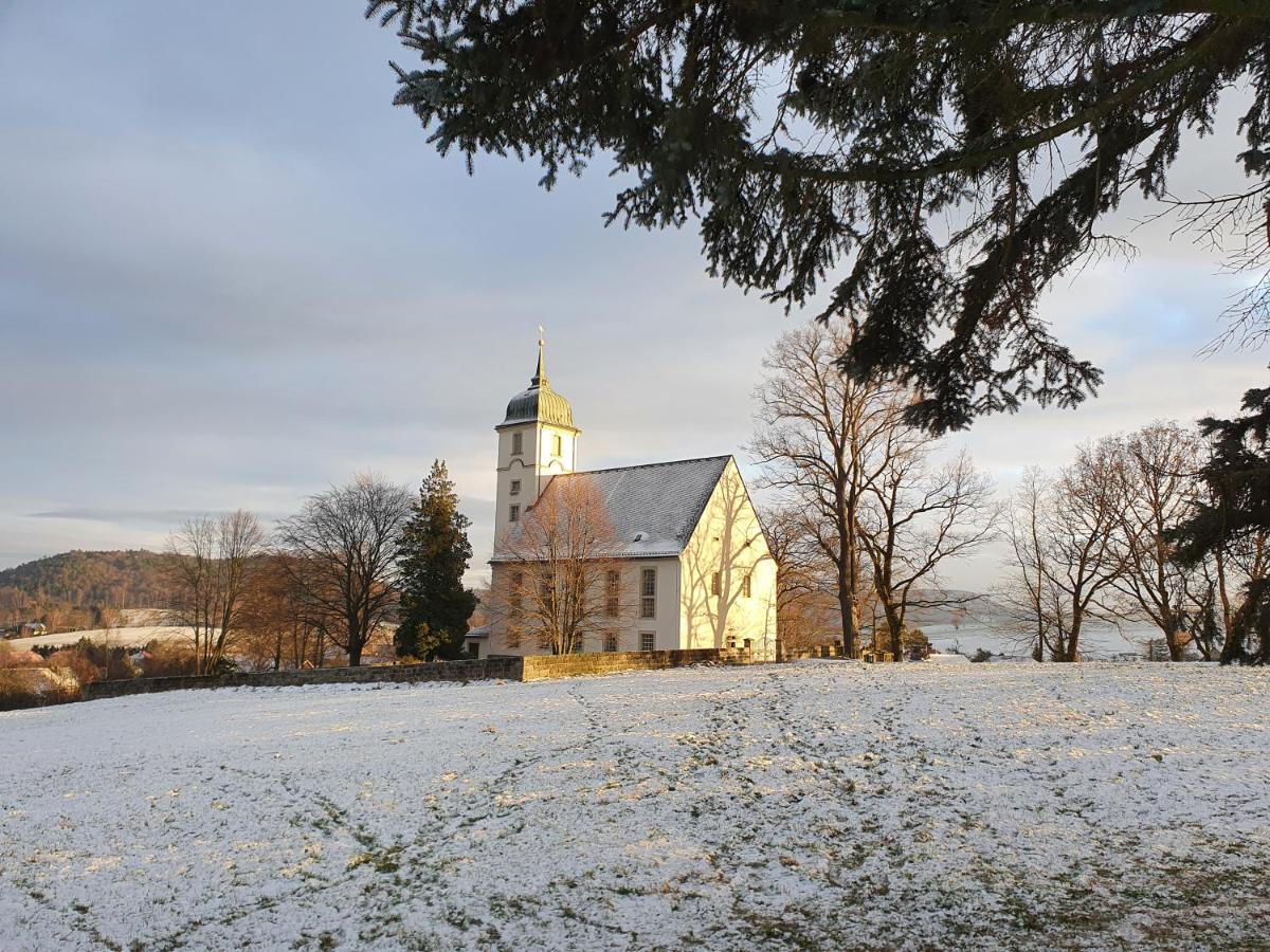 Ferienwohnung Hartmann Papstdorf Esterno foto